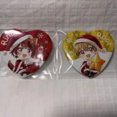 すとぷりの莉犬くんとるぅとくんの缶バッジ