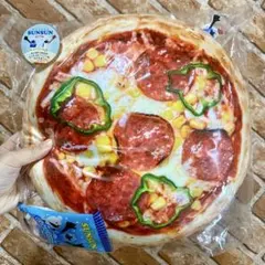 パペットスンスン　ピザクッション　ポーチ