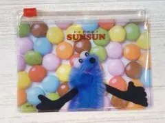 パペットスンスン　スライドポーチ　マーブル　小物入れ　スンスン