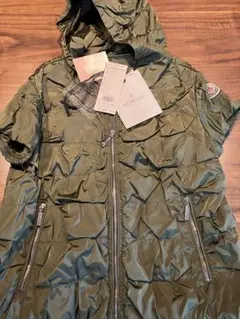 Moncler フード付きナイロンジャケット モンクレール　ベスト　国内正規品
