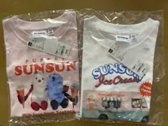 GU パペットスンスン Tシャツ 120cm 2枚のサムネイル