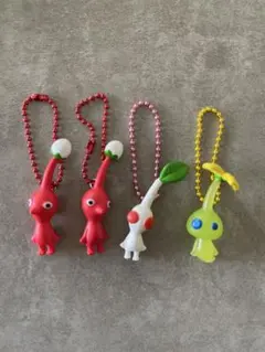 ピクミンマスコット キーホルダー 4個セット まとめ売り
