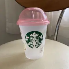 ドームリッドリユーザブルコールドカップマーブルハート473ml