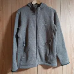 mont-bell◆クリマプラス ニットパーカ◆ Men's男性用L◆グレー