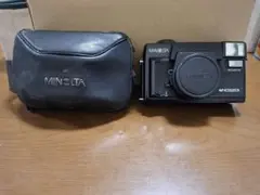 レトロ　MINOLTA HI-MATIC AF2-MD フィルムカメラ ケース付のサムネイル
