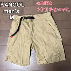 KANGOL カンゴール　メンズ　ショートパンツ　短パン　半ズボン　ベージュ　Mのサムネイル
