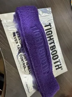 TIGHTBOOTH LOGO HEADBAND パープル