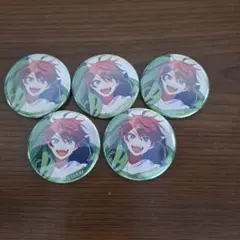 カラフルピーチ　じゃぱぱさん缶バッジ