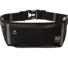 ランニングポーチ iPhoneスマホ対応 防水 洗える 反射板付き 軽量