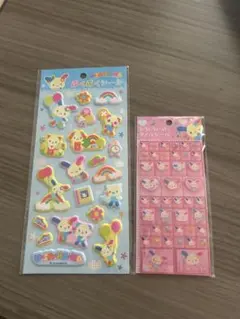 サンリオ ウサハナ　ぷくぷくシール タイルシートセット