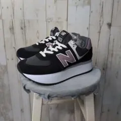 new balance WL574ZAK ニューバランス 23.5cm 厚底
