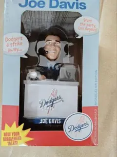 【新品/未開封】LA Dodgers ボブルヘッド 解説者Joe Davis