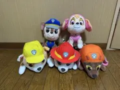 パウパトロール ぬいぐるみ 5体セットのサムネイル