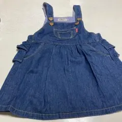HOT BISCUITS デニムジャンバースカート 100