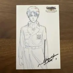 進撃の巨人 ANIMATION GALLERY 原画展 エレン ポストカード