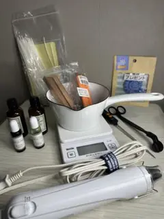キャンドル製作用まとめ売り 道具一式/おまけ付き