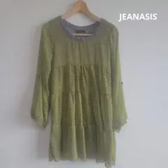 JEANASIS ドット柄 長袖チュニックのサムネイル