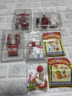 全8種 ハローキティ おうちごはん コンプリートセット リーメント 食玩 