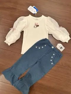 長袖　デニム　2点　セット