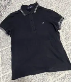 古着★FRED PERRY ブラックポロシャツ UK 14