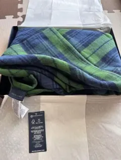 Ralph Lauren ラルフローレン　ウールブランケット　チェック　新品