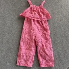 ZARAピンクのオーバーオール