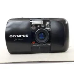 【動作確認済】 Olympus µ【mju:】 F1225-318-1p p OLYMPUS μ[mju] 初代 コンパクトフィルムカメラ - メルカリ