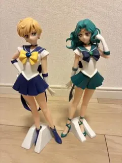 セーラームーン ウラヌス ネプチューン フィギュア 2体セット 美品