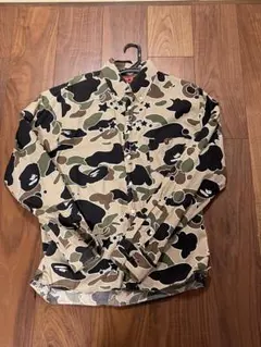 A BATHING APE 迷彩柄 スター カモフラ 長袖シャツのサムネイル