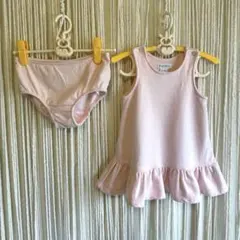 Ralph Lauren【70cm/6ヶ月】ピンク ワンピース&ショーツセットのサムネイル