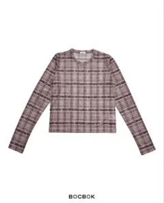 bocbok CHOCOLATE LACE JERSEY TOP Mサイズ