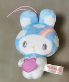 ✡　レア　マイメロディ ぬいぐるみ ハート付き