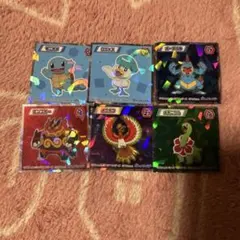 ポケモン シール 6種セット