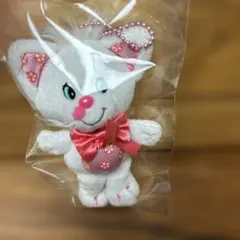 YUM YUMS ぬいぐるみ キーホルダー ホワイト