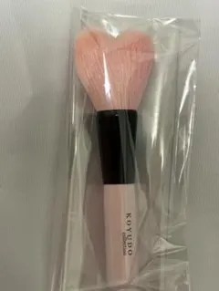 KOYUDO ハート型チークブラシ ピンク