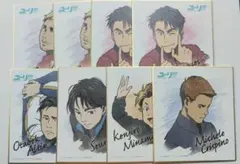 ユーリ!!! on ICE ミニ色紙コレクション - メルカリ