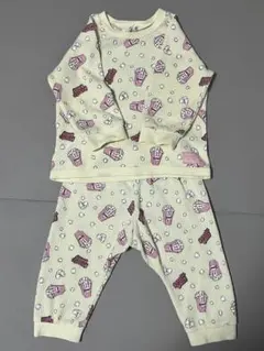 80サイズ/長袖パジャマ