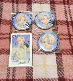 東京リベンジャーズ Selfie THEキャラ 缶バッジ カード 乾青宗