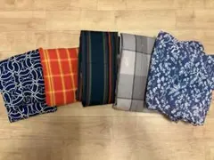 リメイク用 木綿 浴衣 反物7本セット まとめ売り - メルカリ