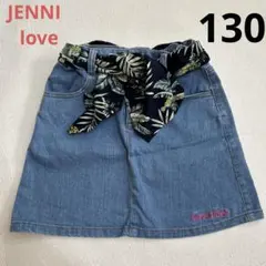 130スカート　Jenni love デニムスカート リボン付きのサムネイル