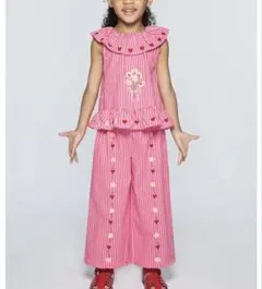 ZARA KIDS SISSEL EDELBO 刺繍ストラップ 上下セット116 - メルカリ