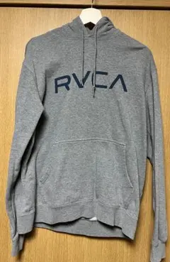 RVCA ルーカ ロゴパーカー グレー 薄手 春物 メンズ M相当のサムネイル