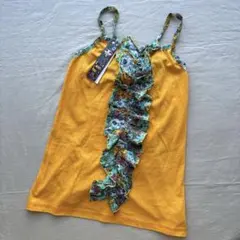 新品　RASTAMANIS フリル付きキャミソール　150センチ