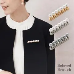 選べる4カラー！パールマグネットブローチ上品 入学式 卒業式 結婚式 卒園 入園