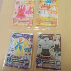 【復刻】アイカツカードセット 4枚 セブンイレブン