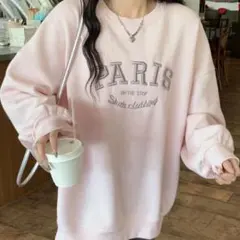 SHEIN DAZY スウェット レディース ピンク　Sサイズ