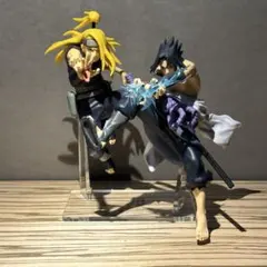 ※アクリル台座のみです　デイダラ　サスケ　フィギュア 2体用台座　ナルト