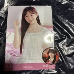 イコラブ ビッグ生写真 音嶋莉沙 缶バッジくじ