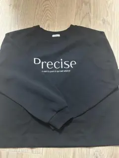 【M】ハニーズ　トレーナー　長袖　レディース　Mサイズ　ブラックのサムネイル