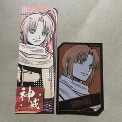 銀魂　ホロカード　オリジナルステッカーコレクション　神威